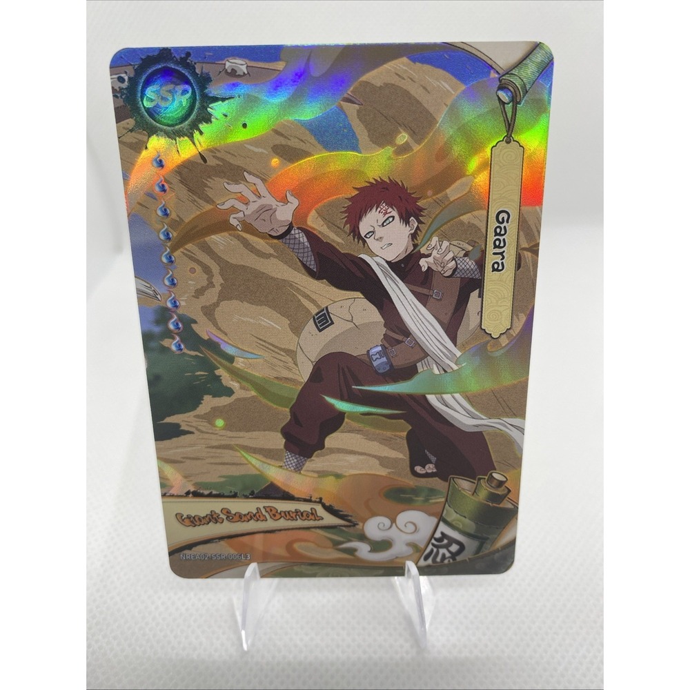 Gaara SSR-006L3 Naruto Kayou Heaven Scroll Series 1 Foil Card